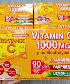 Bột sủi Resistance C Vitamin C 1000mg Plus Electrolytes