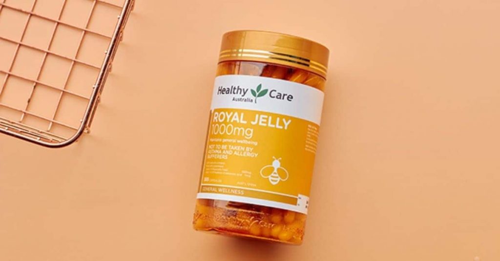 Sữa Ong Chúa Healthy Care Premium Royal Jelly 1000mg (365 Viên) Úc Sữa Ong Chúa Healthy Care Premium Royal Jelly 1000mg (365 Viên) Úc - Yêu Hàng Ngoại