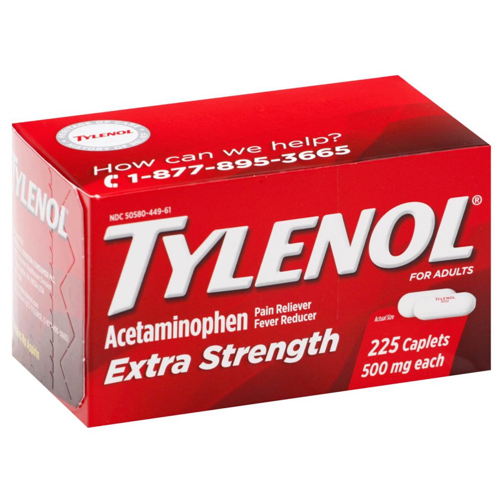 Viên giảm đau hạ sốt Tylenol Acetaminophen Pain Reliever 500mg Viên giảm đau hạ sốt Tylenol Acetaminophen Pain Reliever 500mg - Yêu Hàng Ngoại