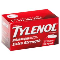Viên giảm đau hạ sốt Tylenol Acetaminophen Pain Reliever 500mg
