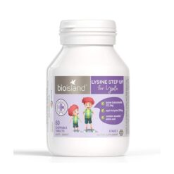 Viên nhai tăng chiều cao Bio island Lysine Step Up For Youth