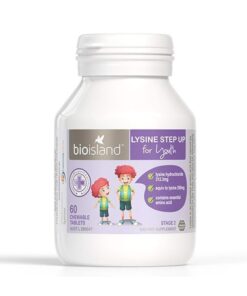 Viên nhai tăng chiều cao Bio island Lysine Step Up For Youth