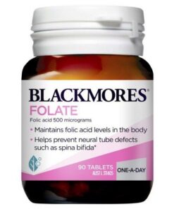 Viên uống bổ sung Axit Folic Blackmores Folate