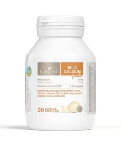 Viên uống bổ sung Canxi Bio Island Milk Calcium for Kids
