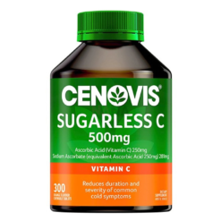 Viên uống bổ sung Vitamin C Cenovis Sugarless C 500mg