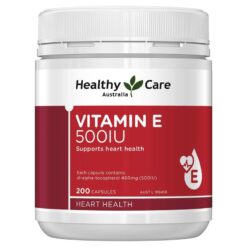 Viên uống bổ sung Vitamin E Healthy Care 500IU