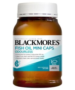 Viên uống dầu cá Blackmores Fish Oil Mini Caps Odourless