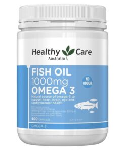 Viên Uống Dầu Cá Healthy Care Fish Oil 1000mg Omega 3 (Úc)
