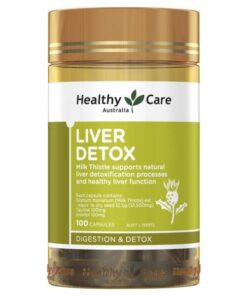 Viên uống bổ gan giải độc gan Healthy Care Liver Detox