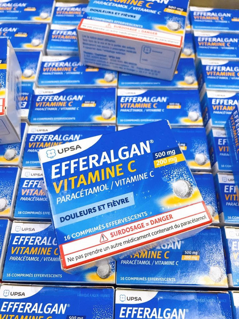 Viên uống sủi giảm đau hạ sốt Efferalgan Paracétamol Vitamin C Viên uống sủi giảm đau hạ sốt Efferalgan Paracétamol Vitamin C - Yêu Hàng Ngoại