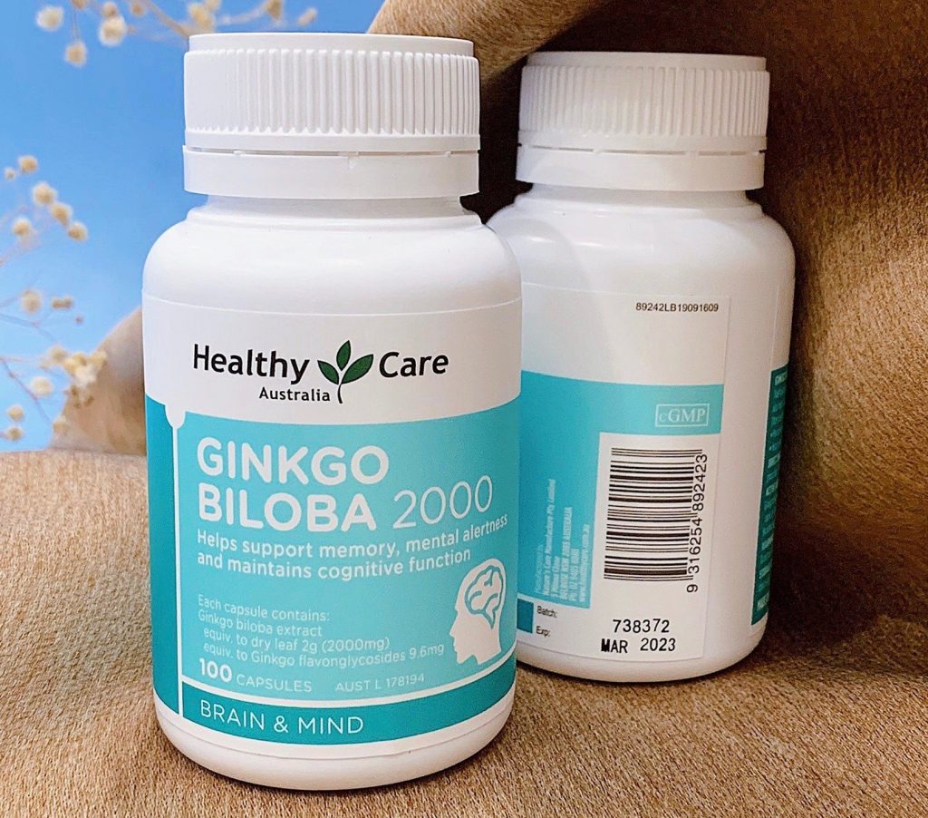 Viên uống tuần hoàn bổ não Ginkgo Healthy Care Biloba 2000 Viên uống tuần hoàn bổ não Ginkgo Healthy Care Biloba 2000 - Yêu Hàng Ngoại