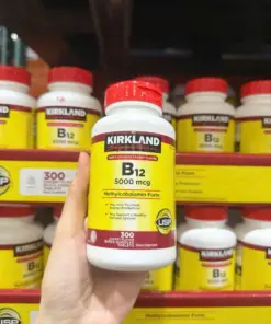 Viên Ngậm Bổ Sung Vitamin B12 Kirkland Signature 5000mcg – Hộp 300 Viên (Mỹ)