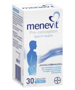 Viên uống Menevit Pre-Conception hỗ trợ sức khỏe sinh sản nam giới