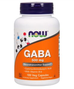 Viên uống bổ não giảm stress Now GABA 500 mg