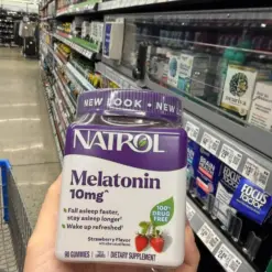 Kẹo Dẻo Hỗ Trợ Ngủ Ngon Natrol Melatonin 10mg Mỹ (90v)