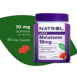 Kẹo dẻo giúp ngủ ngon Natrol Gummies Melatonin Sleep 10mg