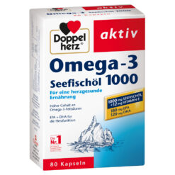 Viên uống dầu cá Doppelherz Omega 3 Seefischöl 1000