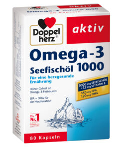 Viên uống dầu cá Doppelherz Omega 3 Seefischöl 1000