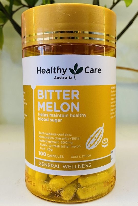 Viên uống tiểu đường Healthy Care Bitter Melon Viên uống tiểu đường Healthy Care Bitter Melon - Yêu Hàng Ngoại