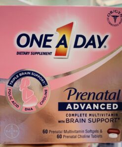 Viên bổ bà bầu One A Day Prenatal Advanced Complete with Brain Support Viên bổ bà bầu One A Day Prenatal Advanced Complete with Brain Support - Yêu Hàng Ngoại