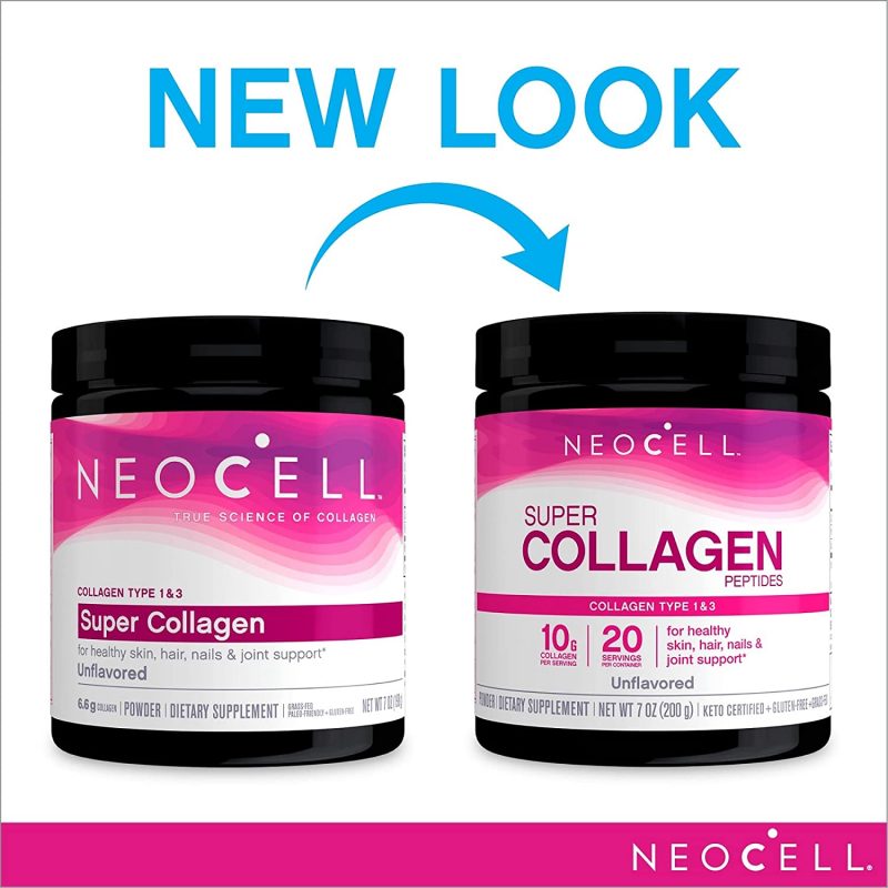 Bột Super Collagen Neocell Peptides Type 1&3 6,600mg Bột Super Collagen Neocell Peptides Type 1&3 6,600mg - Yêu Hàng Ngoại