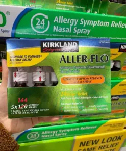 Chai Xịt Mũi Dị Ứng Kirkland Aller-Flo Mỹ (5x144 Liều)
