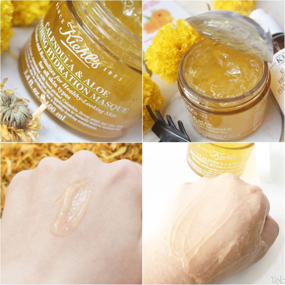 Mặt nạ dưỡng da Kiehl’s Calendula & Aloe Soothing Hydration Masque Mặt nạ dưỡng da Kiehl’s Calendula & Aloe Soothing Hydration Masque - Yêu Hàng Ngoại