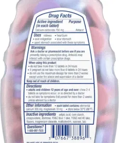 Viên Nhai Hỗ Trợ Dạ Dày TUMS Extra Strength 750mg Mỹ Viên Nhai Hỗ Trợ Dạ Dày TUMS Extra Strength 750mg Mỹ - Yêu Hàng Ngoại