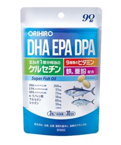 Viên uống DHA EPA DPA Orihiro Super Fish Oil Nhật Bản