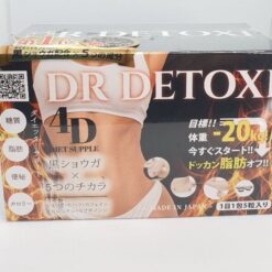 Viên uống giảm cân thải độc Dr Detoxi 4D Nhật Bản
