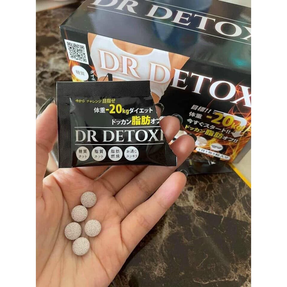 Viên uống giảm cân thải độc Dr Detoxi 4D Nhật Bản Viên uống giảm cân thải độc Dr Detoxi 4D Nhật Bản - Yêu Hàng Ngoại