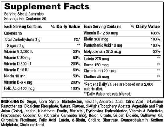 Kẹo dẻo bổ sung MultiVitamin Kirkland Signature Adult Gummies Kẹo dẻo bổ sung MultiVitamin Kirkland Signature Adult Gummies - Yêu Hàng Ngoại