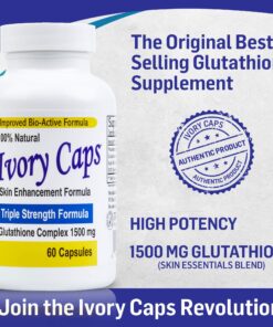 Viên uống hỗ trợ sáng da Ivory Caps Glutathione 1500mg Viên uống hỗ trợ sáng da Ivory Caps Glutathione 1500mg - Yêu Hàng Ngoại