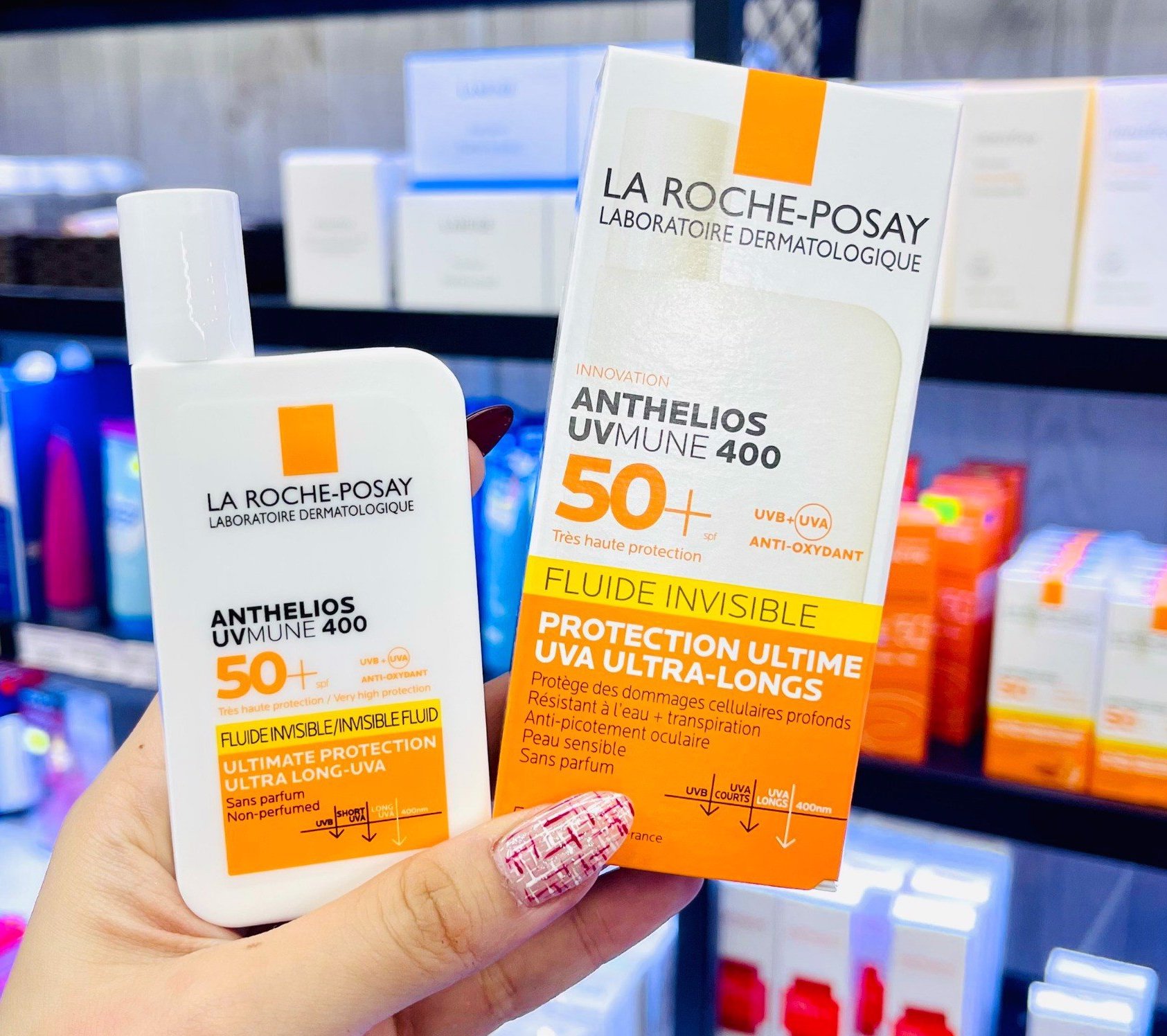 Kem chống nắng La Roche-Posay Anthelios Shaka Fluid SPF50+/PA++++ Kem chống nắng La Roche-Posay Anthelios Shaka Fluid SPF50+/PA++++ - Yêu Hàng Ngoại