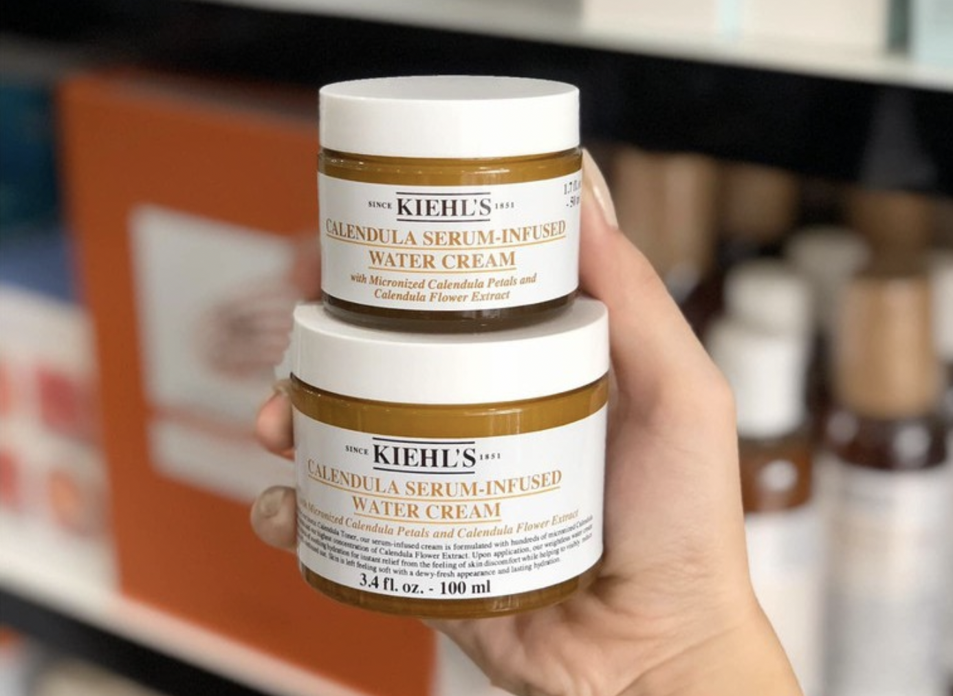 Kem dưỡng da hoa cúc Kiehl’s Calendula Serum-Infused Water Cream Kem dưỡng da hoa cúc Kiehl’s Calendula Serum-Infused Water Cream - Yêu Hàng Ngoại