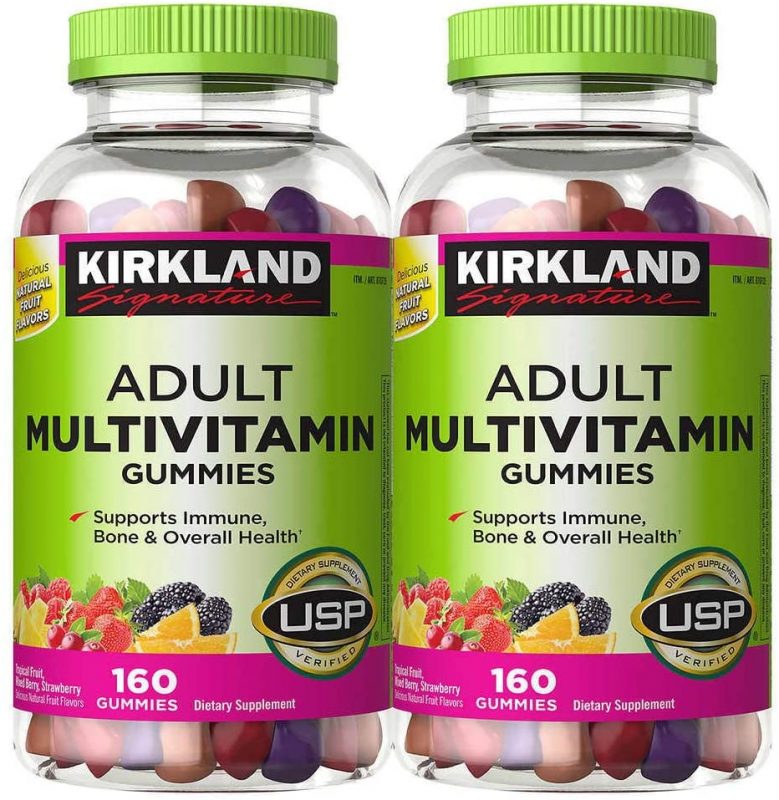 Kẹo dẻo bổ sung MultiVitamin Kirkland Signature Adult Gummies Kẹo dẻo bổ sung MultiVitamin Kirkland Signature Adult Gummies - Yêu Hàng Ngoại