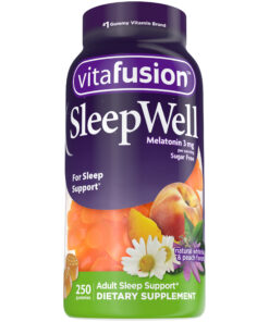 Kẹo dẻo hỗ trợ ngủ ngon Vitafusion Sleep Well Melatonin 3mg