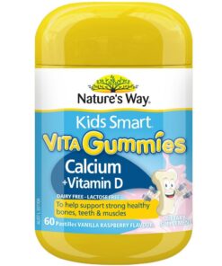 Kẹo dẻo Nature's Way Kids Smart Vita Gummies Calcium + Vitamin D