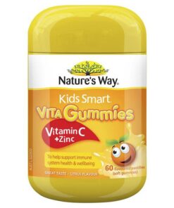 Kẹo dẻo Nature's Way Kids Smart Vita Gummies Vitamin C + Zinc