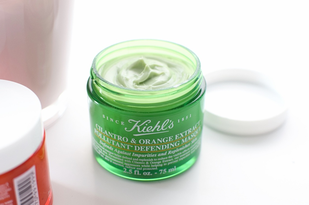 Mặt nạ ngủ Kiehl's Cilantro & Orange Extract Pollutant Defending Masque Mặt nạ ngủ Kiehl's Cilantro & Orange Extract Pollutant Defending Masque - Yêu Hàng Ngoại