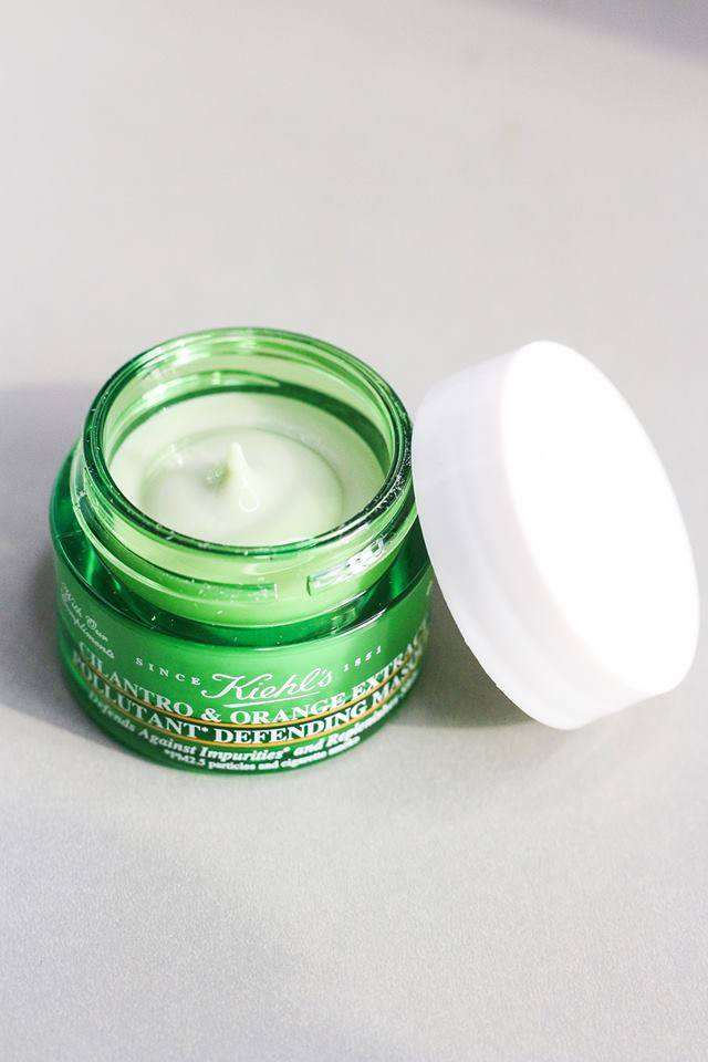 Mặt nạ ngủ Kiehl's Cilantro & Orange Extract Pollutant Defending Masque Mặt nạ ngủ Kiehl's Cilantro & Orange Extract Pollutant Defending Masque - Yêu Hàng Ngoại