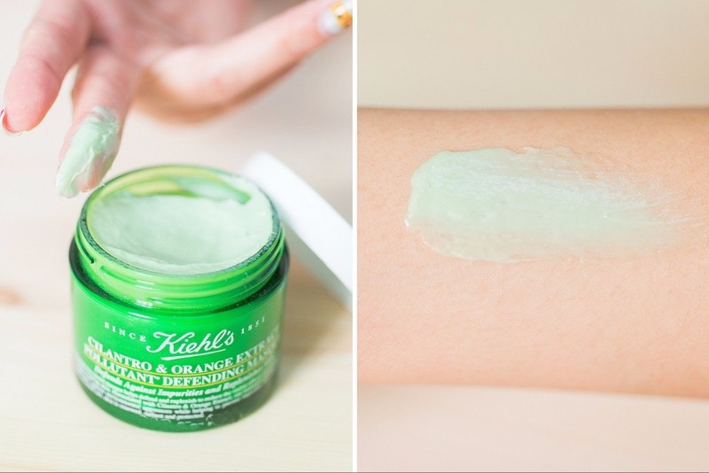 Mặt nạ ngủ Kiehl's Cilantro & Orange Extract Pollutant Defending Masque Mặt nạ ngủ Kiehl's Cilantro & Orange Extract Pollutant Defending Masque - Yêu Hàng Ngoại