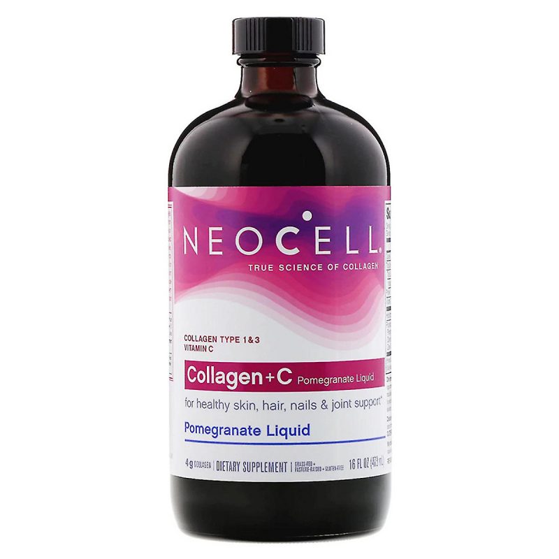 Nước uống Neocell Collagen +C Pomegranate Liquid Type 1&3 Lựu Nước uống Neocell Collagen +C Pomegranate Liquid Type 1&3 Lựu - Yêu Hàng Ngoại