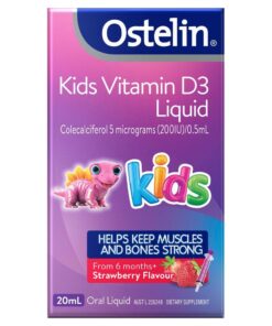 Ostelin Kids Vitamin D3 Liquid cho  dạng lỏng