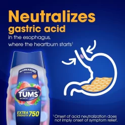 Viên Nhai Hỗ Trợ Dạ Dày TUMS Extra Strength 750mg Mỹ Viên Nhai Hỗ Trợ Dạ Dày TUMS Extra Strength 750mg Mỹ - Yêu Hàng Ngoại