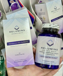 Viên uống trắng da nhau thai Relumins Advance White 1650mg