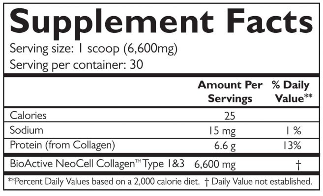 Bột Super Collagen Neocell Peptides Type 1&3 6,600mg Bột Super Collagen Neocell Peptides Type 1&3 6,600mg - Yêu Hàng Ngoại