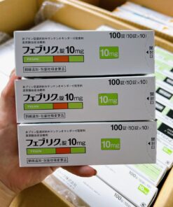 Viên uống Feburic 10mg nội địa Nhật Bản – Hỗ trợ kiểm soát axit uric