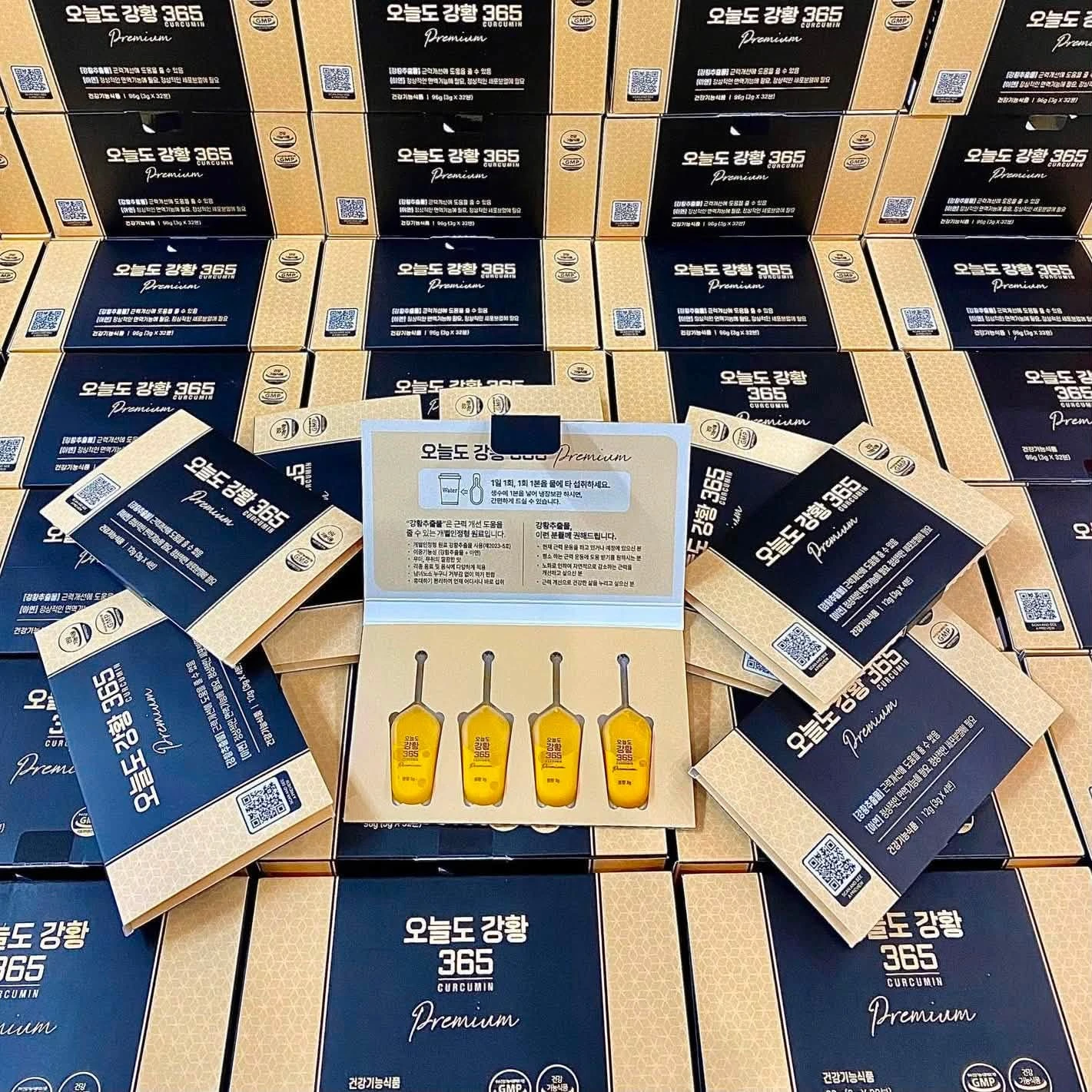 Tinh Chất Nghệ Nano Curcumin 365 Premium Hàn Quốc – Hộp 32 Tép (96g) Tinh Chất Nghệ Nano Curcumin 365 Premium Hàn Quốc – Hộp 32 Tép (96g) - Ảnh 2