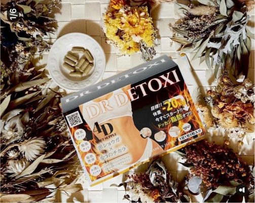 Viên uống giảm cân thải độc Dr Detoxi 4D Nhật Bản Viên uống giảm cân thải độc Dr Detoxi 4D Nhật Bản - Yêu Hàng Ngoại